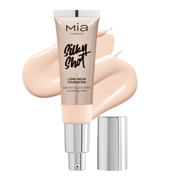 mia silky shot long-wear foundation