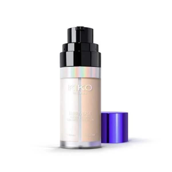 kiko milan lumiverse glow beyond serum & foundation