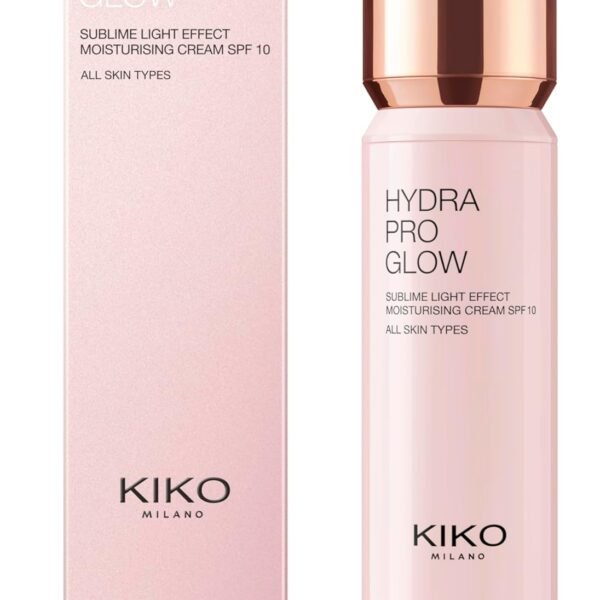 kiko milano hydra pro glow moisturising cream spf10