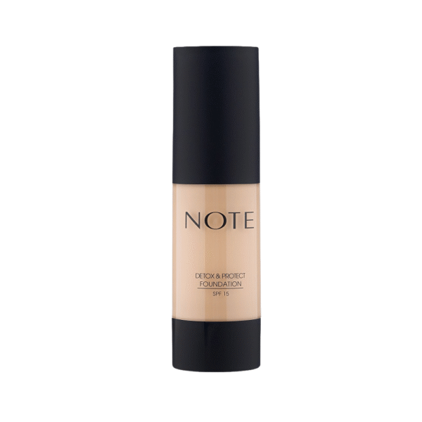 Note cosmetique - detox & protect foundation